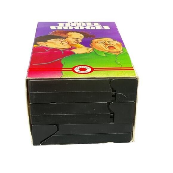 The Three Stooges VHS Box Set 3-Pack Star Classics Comedy Collection - Picture 7 of 10